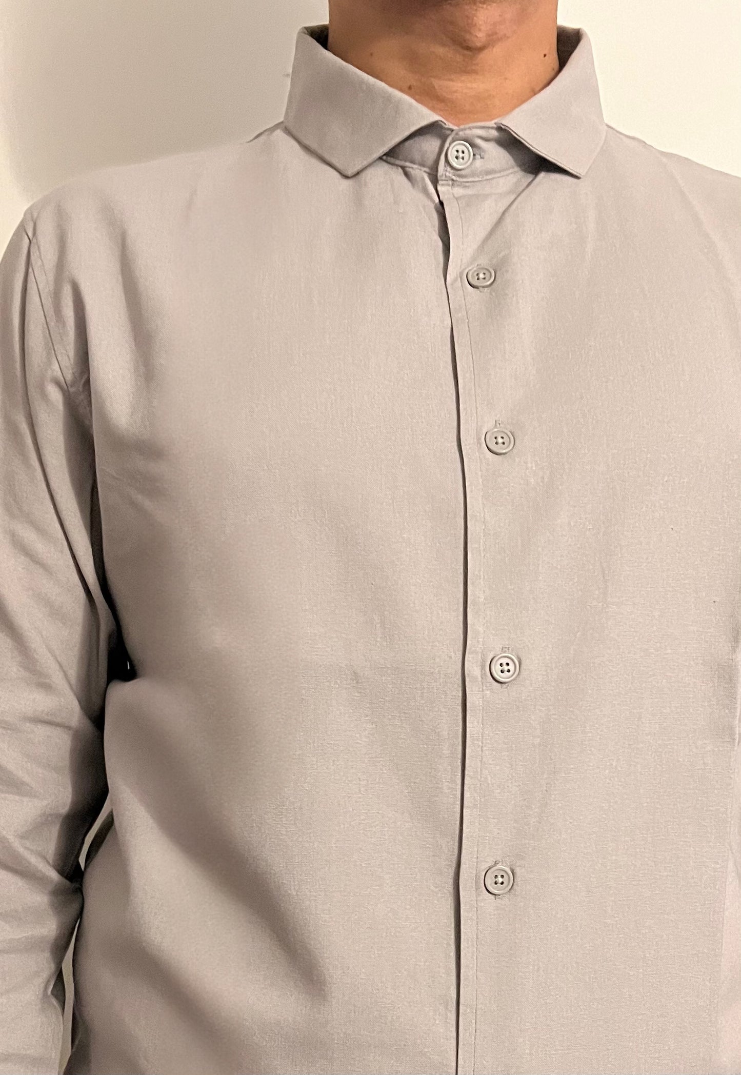 Men’s shirt - Smokey beige