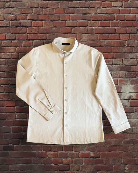 Men’s shirt - Smokey beige