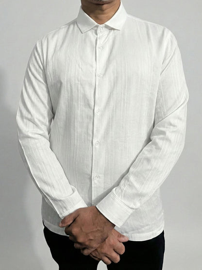 Men’s shirt - Cotton/offwhite